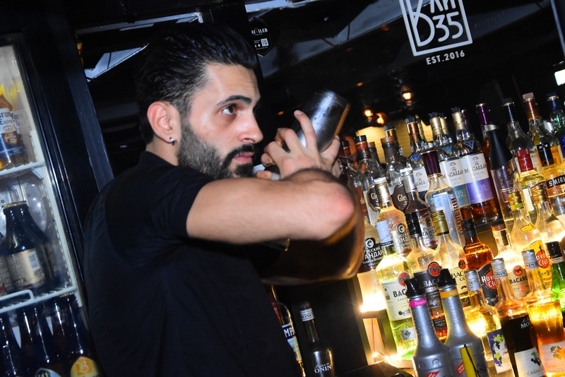 Bar 35 on Saturday Night